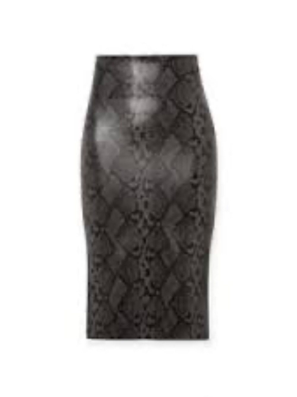 Commando Faux Leather Snake Print Pencil Skirt